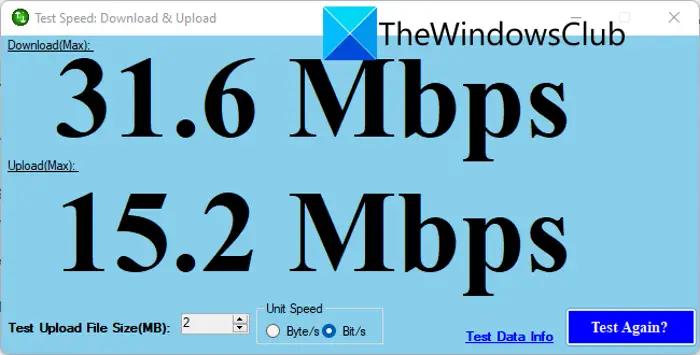 internet speed test windows app