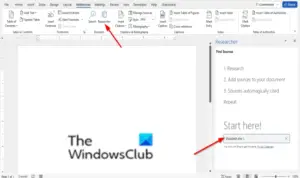 How to use Researcher in Microsoft Word to research for Papers