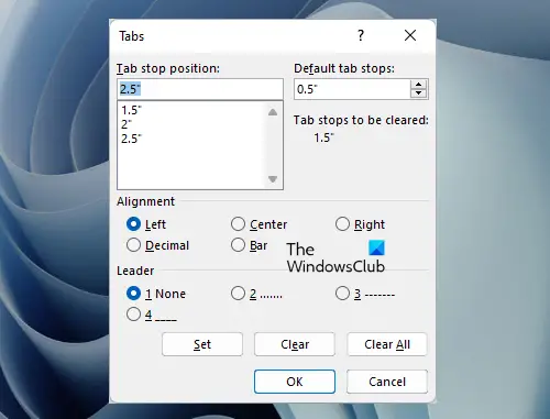 How To Set Up And Use Tab Stops In Microsoft Word