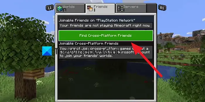 to play Minecraft Cross-Platform between and Xbox