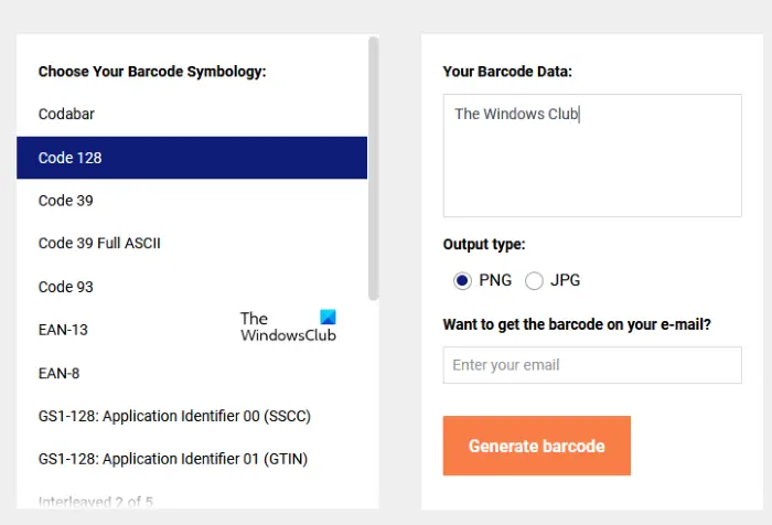 Free Barcode Maker Buxlasopa