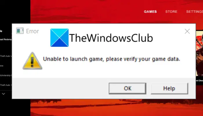 HOW TO RESOLVE THE ERROR: COULD NOT RUN THE GAME CHECK. YOUR GTA V GAME  DATA (2021) 