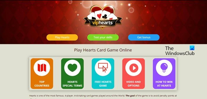 hearts online multiplayer