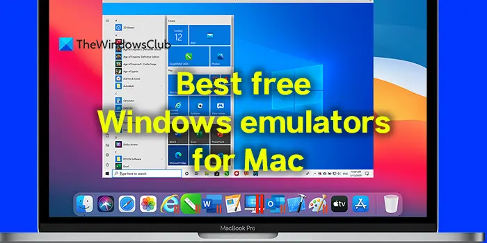 windows emulator for mac to play games