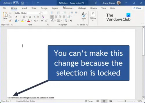 you-can-t-make-this-change-because-the-selection-is-locked-word-error