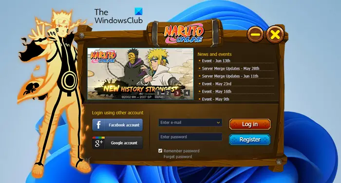 Free Naruto Shippuden Game Online (PC)