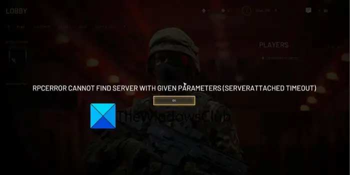 Fix World War 3 SERVERATTACHED TIMEOUT error