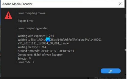 fix-error-code-3-error-compiling-movie-export-error-on-premiere-pro