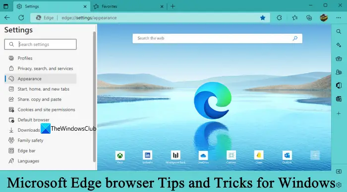How do I launch and use the Microsoft Edge browser.