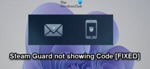 Fix Steam Guard not showing Code