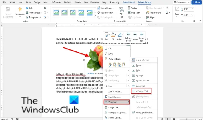 How To Move A Picture Freely In Microsoft Word Trendradars Latest