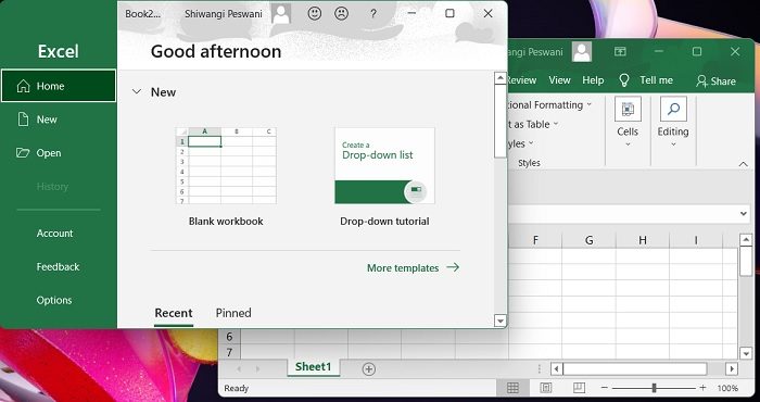 How To Open Two Excel Files In Separate Windows