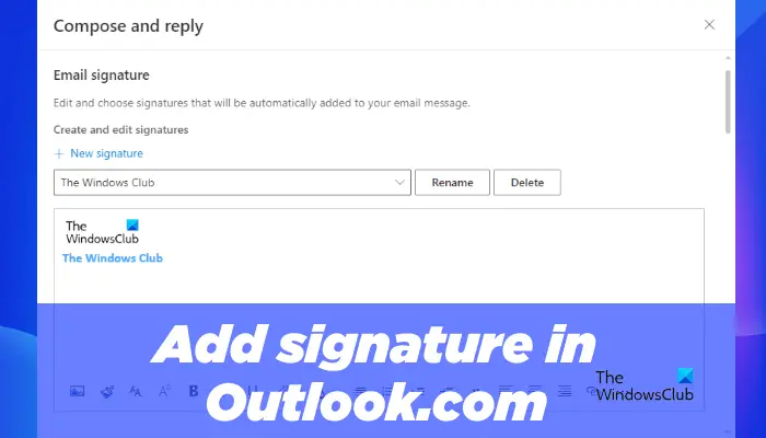 How To Add An Email Signature In Outlook Trendradars Latest