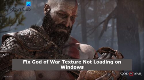 god of war textures not loading