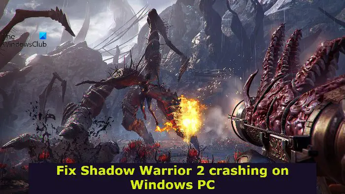 Исправить сбой или зависание Shadow Warrior 2 на ПК с Windows