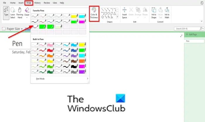 How to use the Highlighter Pen in OneNote - 61