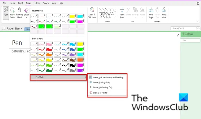 How to use the Highlighter Pen in OneNote - 57