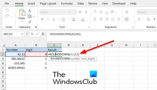 how-to-use-the-rounddown-function-in-excel