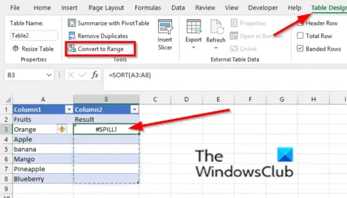 how-to-remove-spill-error-in-excel