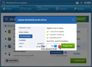 WinZip Driver Updater 5.42.2.10 instal the last version for ipod