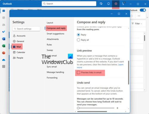 How To Disable Or Enable Link Preview In Outlook