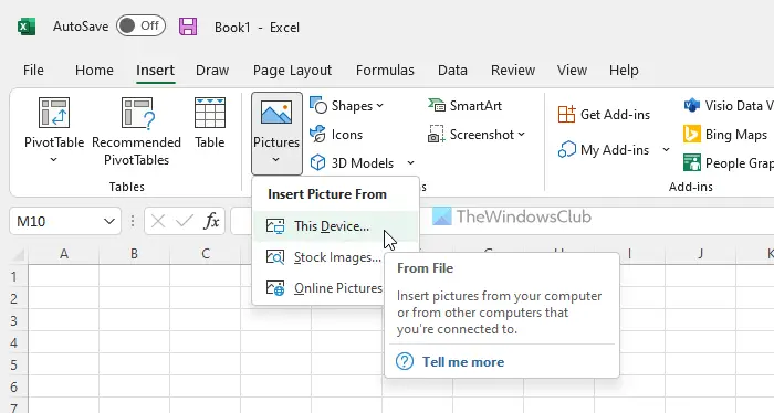 Comment Insérer Une Image Dans Microsoft Excel Et Excel Online