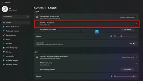 How to change Sound Settings on Windows 11 to get better Audio