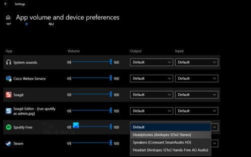 Fix No Sound in Spotify on Windows PC