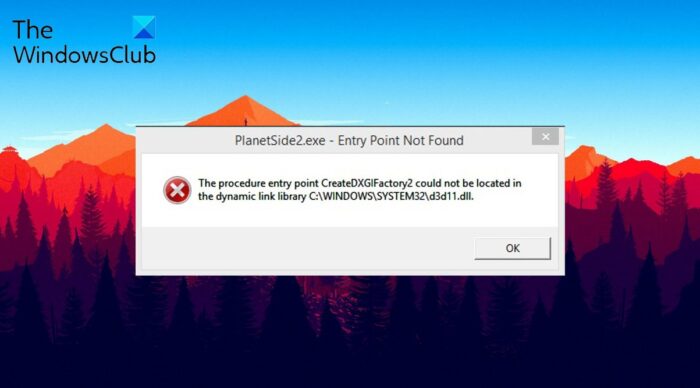 The Procedure Entry Point Not Found Dynamic Link Library Fixed In Windows  11/10 