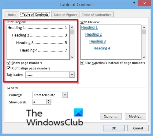 How To Edit Table Of Contents Links In Word