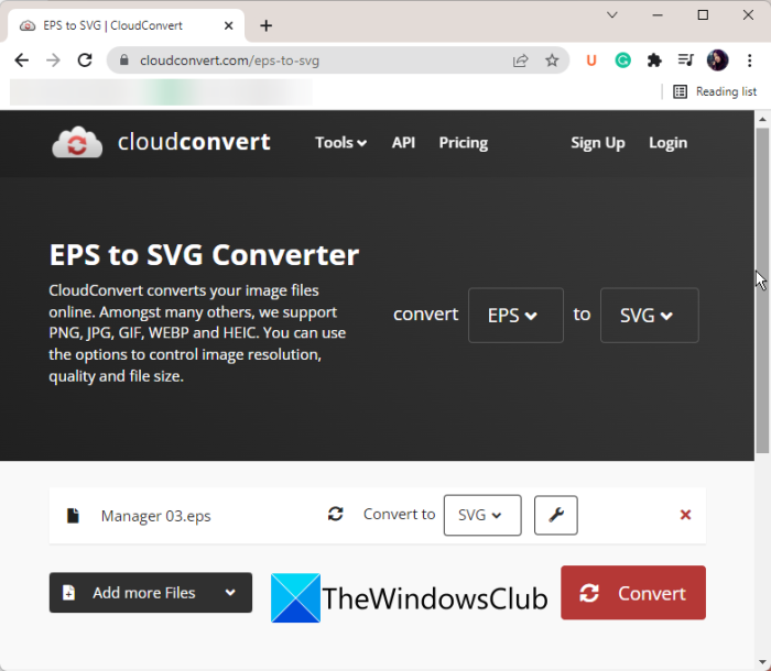 How To Convert Eps To Svg On Windows 11 10