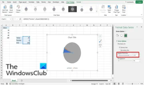 How to create a Gauge Chart in Excel