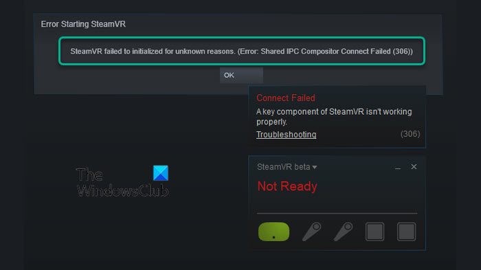 Shared Compositor Connect 306 on SteamVR