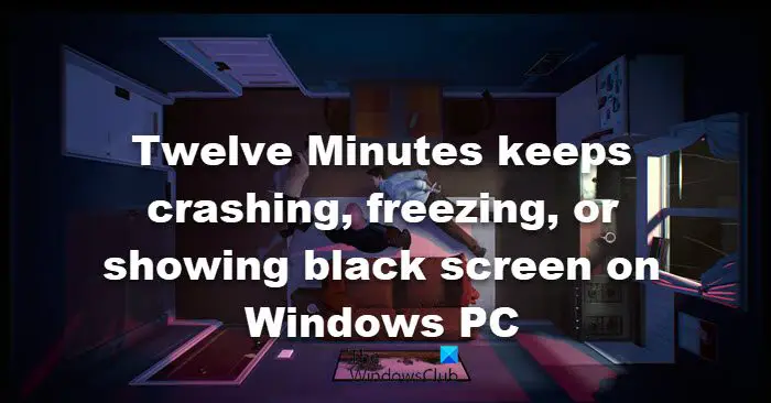 Twelve Minutes N'arrête Pas De Planter, De Geler Ou D'afficher Un Écran Noir Sur Un Pc Windows