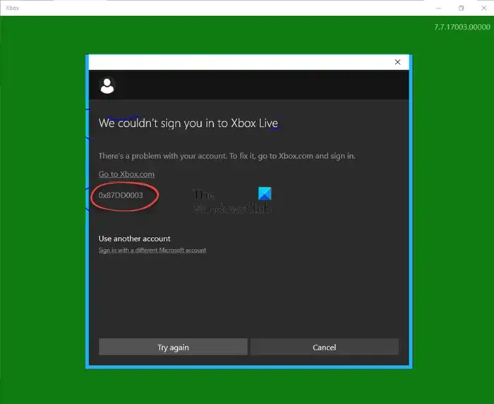 Xbox identity provider windows 10. Код ошибки: Cat.