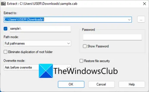 free file extractor for windows 10