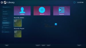 How To Add Music Library To Steam Music Player