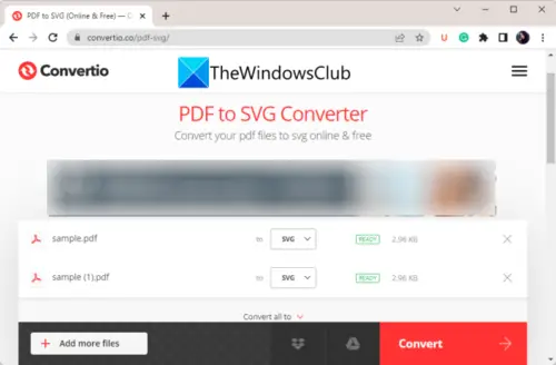 How to convert PDF to SVG in Windows 11/10