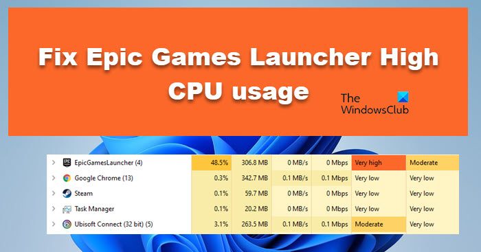 A 'bug' in the Epic Games Store launcher raises CPU temps on some PCs,  partial fix is available
