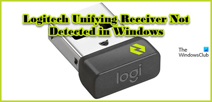 Logitech Receiver is not or working Windows 11/10