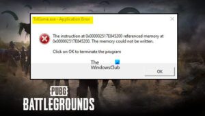 TslGame.exe Application Error in PUBG [Fixed]