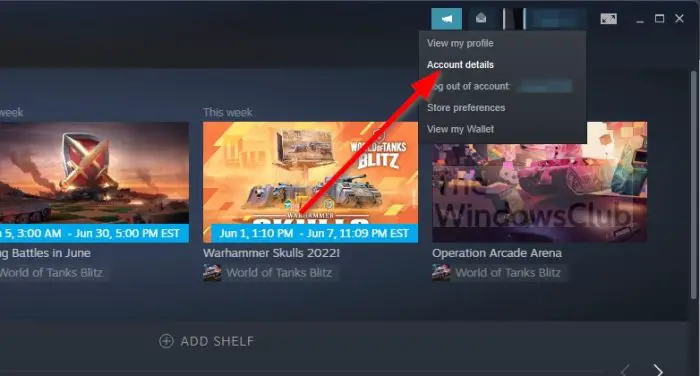 How to find Steam ID via the official client on PC