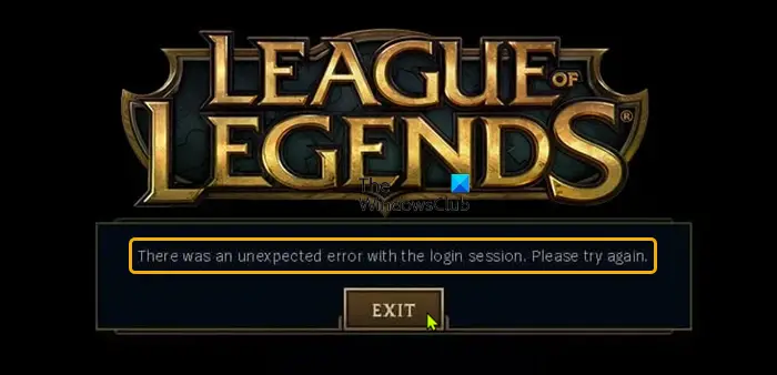 How to Fix the Unexpected Error With Login Session in League of…