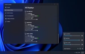 How to change Brightness of Multiple Monitors on Windows 11