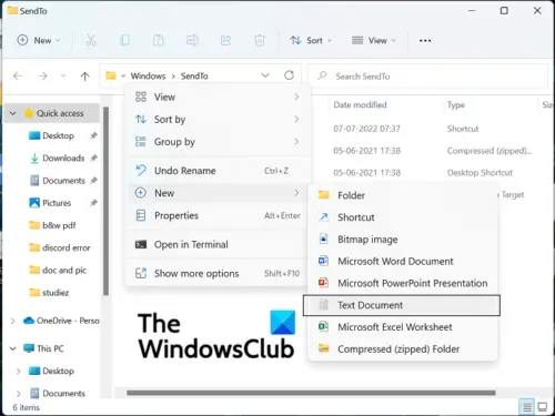 Mail Recipient Missing From Send To Menu In Windows 11 10