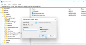 Prevent users from using Smart Cards on BitLocker Removable Drives