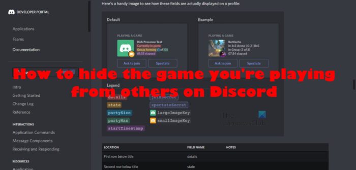 How to Display/Hide Game Activity on Discord Mobile, Discord Activity  Status