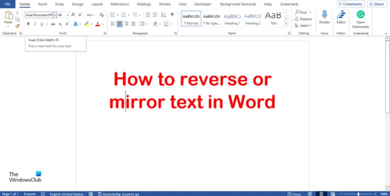 how-to-reverse-or-mirror-text-in-word