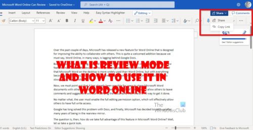 how-to-use-review-mode-in-word-online