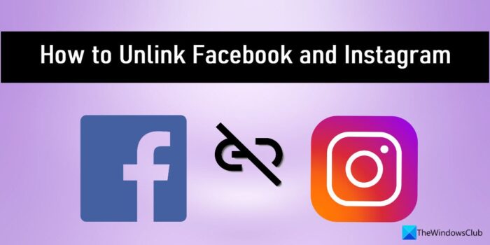How to Unlink Facebook From Instagram